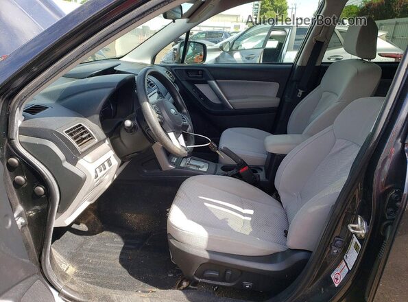 JF2SJAGC2HH562413 2017 SUBARU FORESTER Серый Вид салона спереди