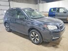 2018 Subaru Forester 2.5i Premium Черный vin: JF2SJAGC3JH615514