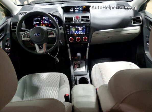JF2SJAGC3JH615514 2018 SUBARU FORESTER Черный Вид панели приборов