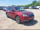 2017 Subaru Forester 2.5i Premium Red vin: JF2SJAGC6HH474044