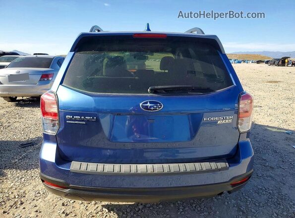 JF2SJAGC6HH573222 2017 SUBARU FORESTER Синий Вид сзади