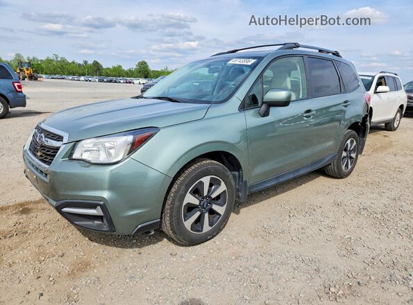 JF2SJAGC7HH596704 2017 SUBARU FORESTER 2.5 Зеленый Передняя левая четверть
