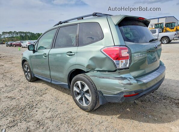 JF2SJAGC7HH596704 2017 SUBARU FORESTER 2.5 Зеленый Задняя левая четверть