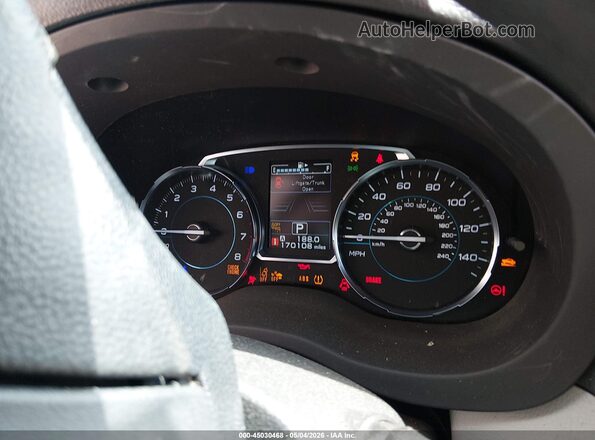 JF2SJAGC9HH525326 2017 SUBARU FORESTER 2.5 Серый Вид задних сидений