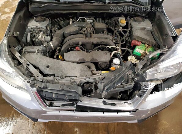 JF2SJAGCXHH532933 2017 SUBARU FORESTER Silver Widok komory silnika