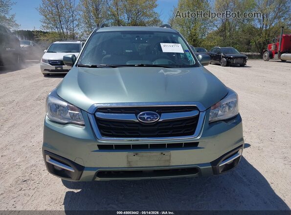 JF2SJAGCXJH545607 2018 SUBARU FORESTER Green Vista del cuadro de instrumentos