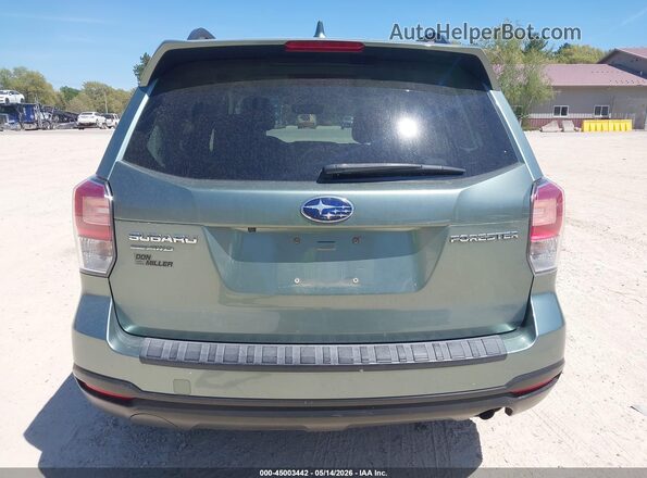 JF2SJAGCXJH545607 2018 SUBARU FORESTER Green 