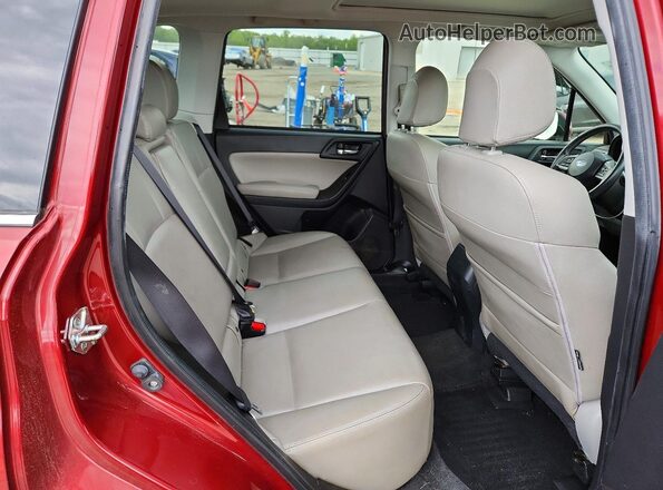 JF2SJAHC0GH500375 2016 SUBARU FORESTER Коричневый Вид задних сидений