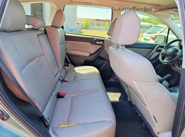 JF2SJAHC2GH552641 2016 SUBARU FORESTER Синий Вид задних сидений