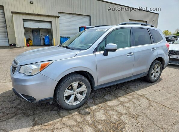 JF2SJAHC4GH418908 2016 SUBARU FORESTER 2.5 Серебряный Передняя левая четверть