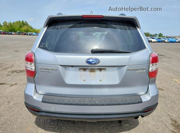 JF2SJAHC4GH418908 2016 SUBARU FORESTER 2.5 Серебряный Вид сзади