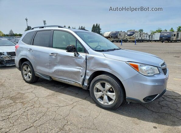 JF2SJAHC4GH418908 2016 SUBARU FORESTER 2.5 Серебряный Передняя правая четверть