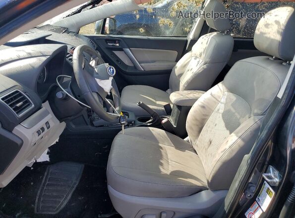 JF2SJAHC4GH426510 2016 SUBARU FORESTER Серый Вид салона спереди