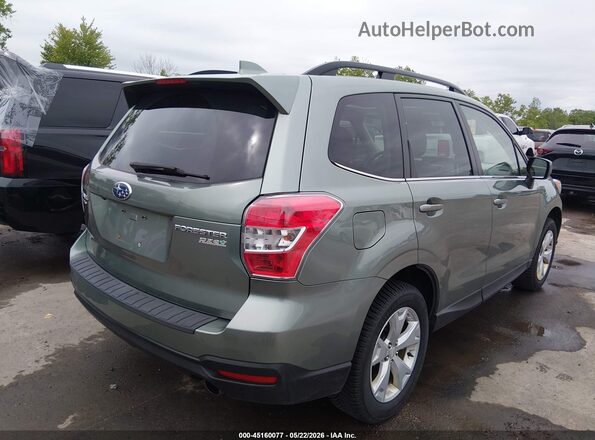 JF2SJAHC6GH468645 2016 SUBARU FORESTER Зеленый Задняя правая четверть