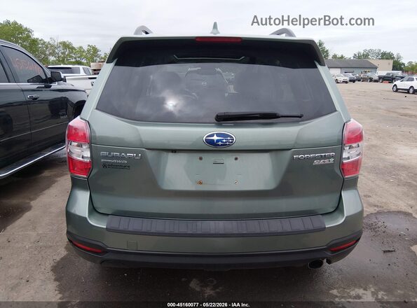 JF2SJAHC6GH468645 2016 SUBARU FORESTER Зеленый 