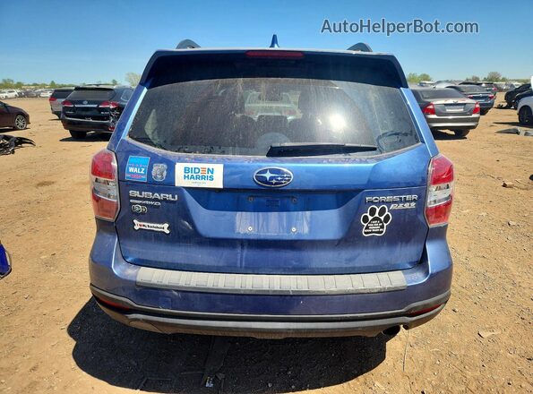 JF2SJAHC7GH462210 2016 SUBARU FORESTER Blue უკანა ხედი