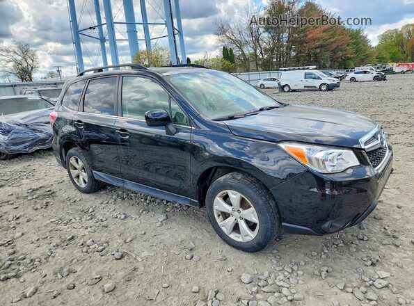 JF2SJAHC9GH558940 2016 SUBARU FORESTER Черный Передняя правая четверть