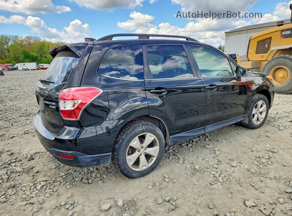 JF2SJAHC9GH558940 2016 SUBARU FORESTER Черный Задняя правая четверть