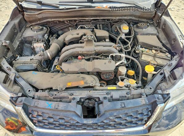 JF2SJAHC9GH558940 2016 SUBARU FORESTER Черный Вид задней части салона