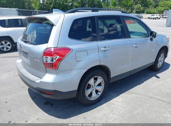 JF2SJAHCXGH551964 2016 SUBARU FORESTER Серебряный Задняя правая четверть
