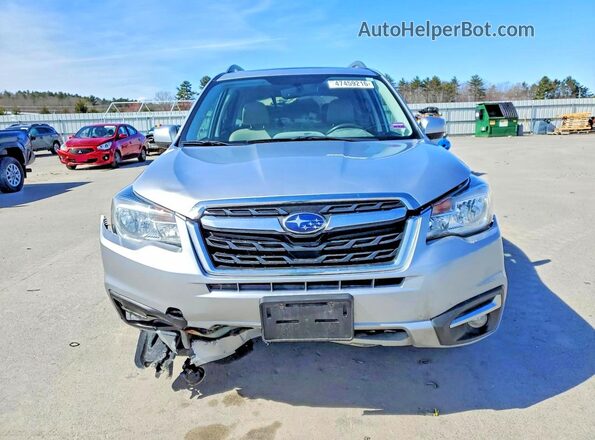 JF2SJAJC0HH488272 2017 SUBARU FORESTER Серебряный Вид спереди