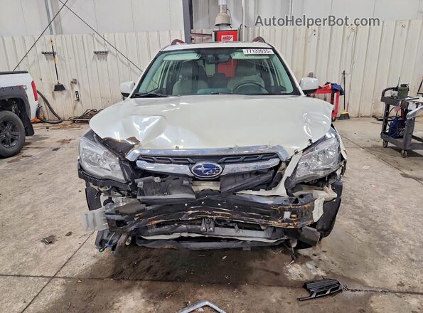 JF2SJAJC2JH414406 2018 SUBARU FORESTER 2.5 Белый Вид спереди