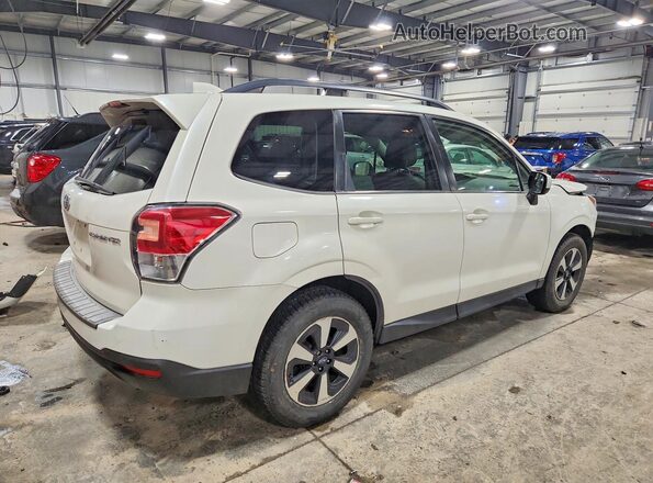 JF2SJAJC2JH414406 2018 SUBARU FORESTER 2.5 Белый Задняя правая четверть