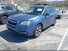 2017 Subaru Forester 2.5i Limited Синий vin: JF2SJAJC3HH801816