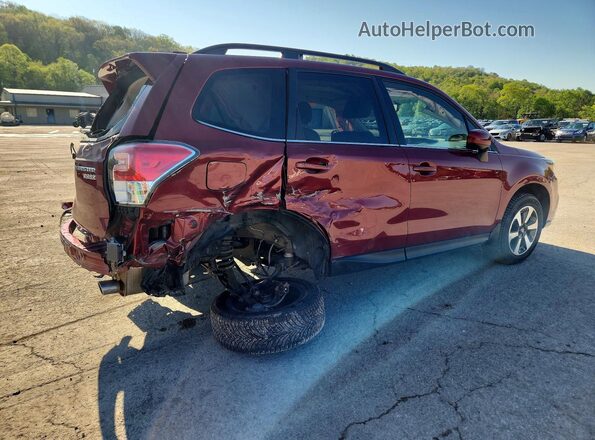 JF2SJAJC4HH546951 2017 SUBARU FORESTER Красный Задняя правая четверть