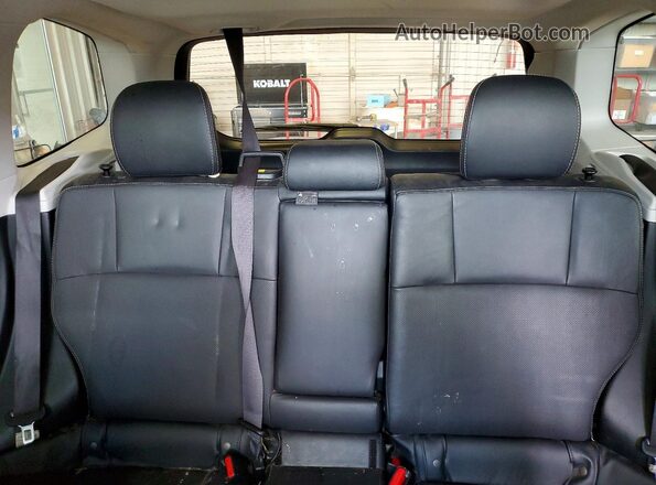 JF2SJAJC5HH554234 2017 SUBARU FORESTER Black Вид задніх сидінь