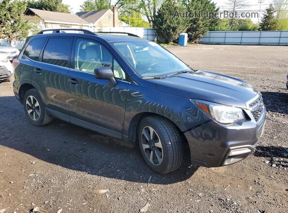 JF2SJAJC6HH469418 2017 SUBARU FORESTER 2.5 Угольный Передняя правая четверть
