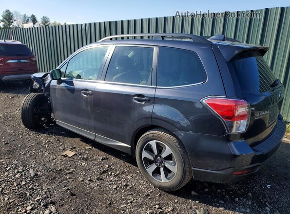 JF2SJAJC6HH469418 2017 SUBARU FORESTER 2.5 Угольный Задняя левая четверть