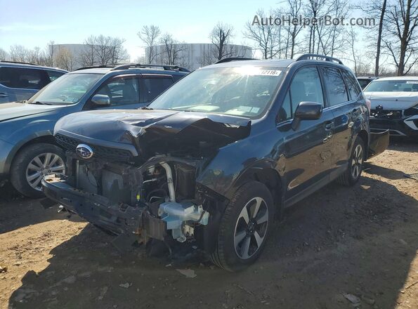 JF2SJAJC6HH488454 2017 SUBARU FORESTER Угольный Передняя левая четверть