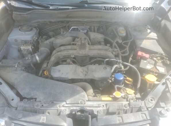 JF2SJAJC8HH412069 2017 SUBARU FORESTER Silver Vista del compartimento del motor