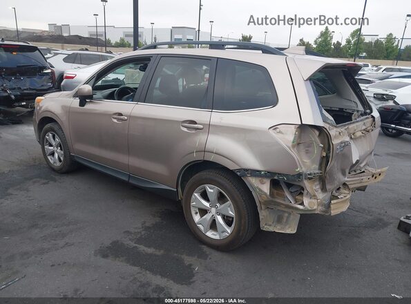 JF2SJAKC1GH543731 2016 SUBARU FORESTER Gold Задня ліва чверть