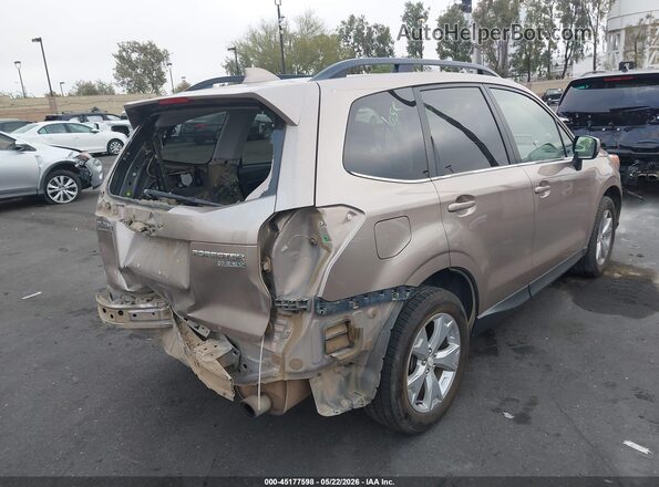 JF2SJAKC1GH543731 2016 SUBARU FORESTER Gold 