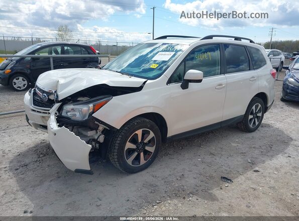 JF2SJALC2JH423202 2018 SUBARU FORESTER 2.5 White Przód lewy