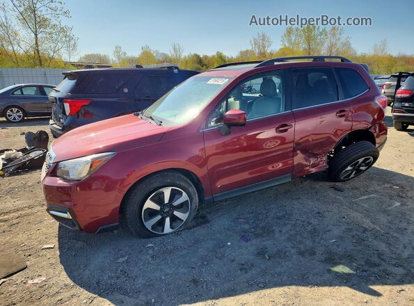 JF2SJARC0HH533814 2017 SUBARU FORESTER Красный Передняя левая четверть