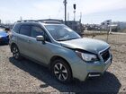 2018 Subaru Forester 2.5i Limited Green vin: JF2SJARC0JH450485