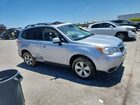 2016 Subaru Forester 2.5i Limited Silver vin: JF2SJARC1GH550832