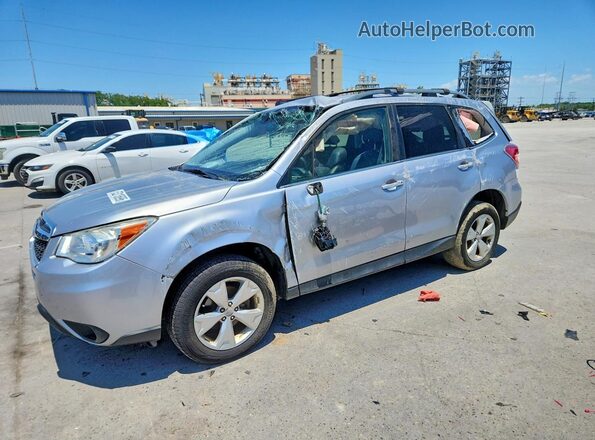 JF2SJARC1GH550832 2016 SUBARU FORESTER Silver Przód lewy