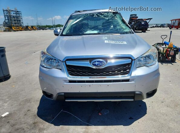 JF2SJARC1GH550832 2016 SUBARU FORESTER Silver Widok z przodu