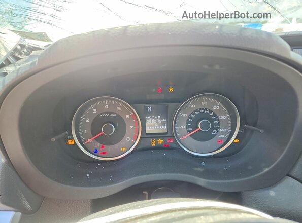 JF2SJARC1GH550832 2016 SUBARU FORESTER Silver Widok zestawu wskaźników