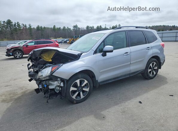 JF2SJARC1HH436945 2017 SUBARU FORESTER Silver Przód lewy