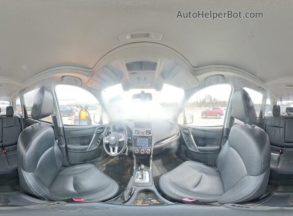 JF2SJARC1HH436945 2017 SUBARU FORESTER Silver Widok naklejki z numerem VIN