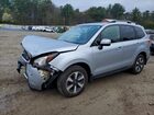 2017 Subaru Forester 2.5i Limited Silver vin: JF2SJARC1HH515807