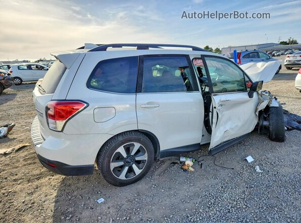 JF2SJARC1HH812849 2017 SUBARU FORESTER Белый Задняя правая четверть