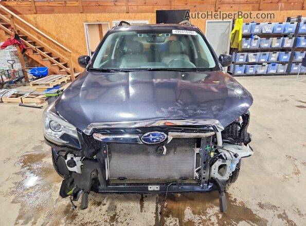 JF2SJARC3JH404312 2018 SUBARU FORESTER Blue Vista frontal