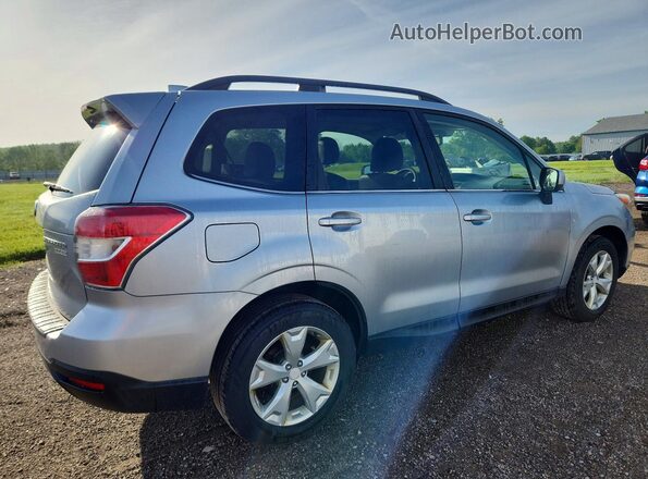 JF2SJARC4GH471364 2016 SUBARU FORESTER Серебряный Задняя правая четверть