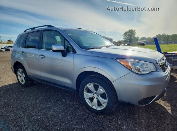 JF2SJARC4GH471364 2016 SUBARU FORESTER Серебряный Передняя правая четверть